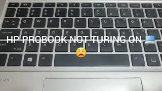 The HP laptop is not turning on..!!🥺🧐🤫🤔