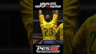 Adriano Freekicks Every PES (Evolution) #winningeleven #pes #adriano #winningid