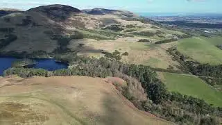 Aerial Drone: Rullion Green Wood: 2025 March (full video)