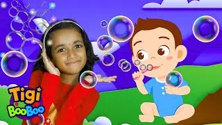 Pop the Bubbles 🫧✨ | Fun Bubble Song for Kids by TigiBooBoo