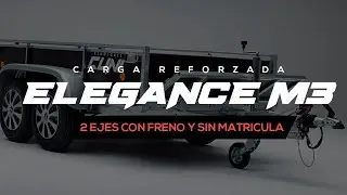 REVIEW: Remolque de carga reforzada ELEGANCE M3 PRO BRAKE
