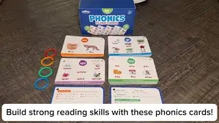 📚 Learn to Read at Home with These Phonics Flash Cards