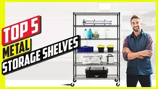Best Adjustable Metal Storage Shelves [2024]