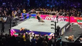Claudio Castagnoli Doing Big Swing, AEW Dynamite Kia Forum 5-29-2024