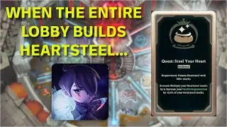 When EVERYONE Builds Heartsteel&hellip; Aphelios Arena Gameplay | League of Legends Season 15