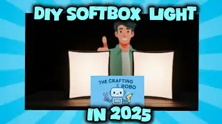 How to make a diy Softbox light at home.. | cardboard Soft Box..😊