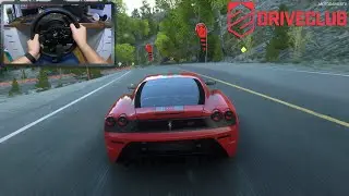 DriveClub PS5 - Ferrari 430 Scuderia | Hardcore Handling | Thrustmaster T300RS Gameplay
