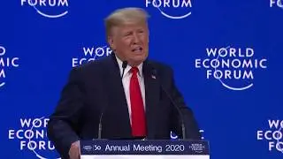 Trump's Address At WEF 2020 | Davos, Switzerland | 1-21-2020