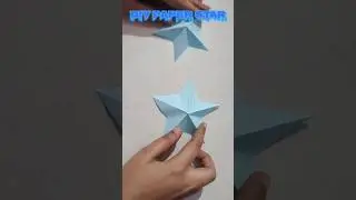 Diy paper star ⭐#viral #diy #craft #ytshorts #youtubeshorts #viralshorts #trendingshorts #papercraft