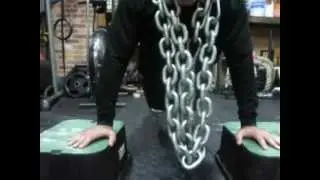 Chain Push Ups