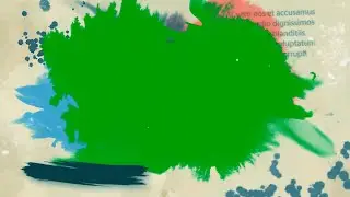 Ink Green Screen Overlay Video free