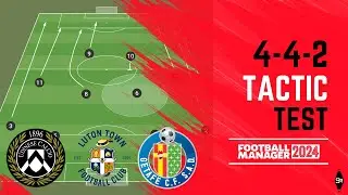 Traditional 4-4-2 Target Man | FM24 | Tactic Tests
