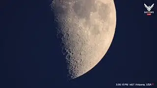 🔴LIVE MOON in 4K - International Observe the Moon Night!