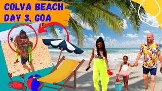 Colva Beach Goa Day 3 Family Vlog/Best Resorts/ Nightlife Goa Vacation 2021/LONGUINHOS BEACH RESORT