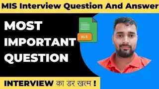 MIS Executive Interview Questions || इन Questions को ध्यान से सिख लेना @Learn_With_PandeyJii