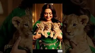 Cute & Funny Aunty Short | Magical Lion Cub Reveal