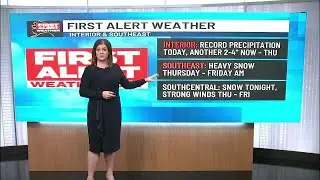 Winter storms and warnings in Alaska