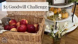 $5 Goodwill Challenge -Using Secondhand Items in Fall Decor