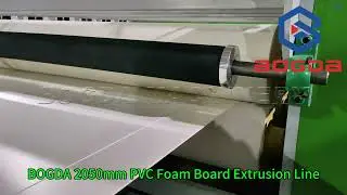 BOGDA 2200MM Width Advertisement Board Forex PVC Foam Board Machine