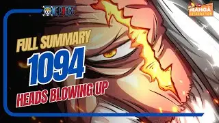 ONE PIECE 1094 FULL SUMMARY - Head Blowing UP....
