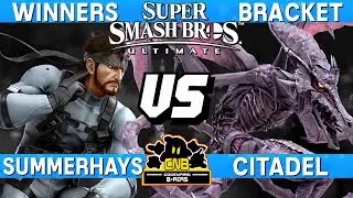 Smash Ultimate Tournament Set - Summerhays (Snake) vs Citadel (Ridley) - CNB 180