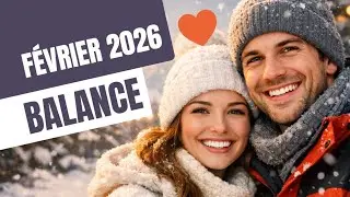 BALANCE ♎️❤️ F&Eacute;VRIER 2026 🌞 : La PAIX du C&OElig;UR 💖 t'ouvre &agrave; l'Amour 🥰