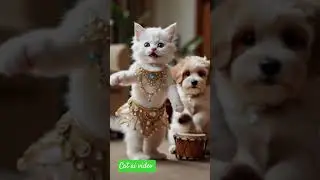 CAT AI VIDEO KI SHORTS VIRAL #cat #angrytiger #funny @Hindistory244