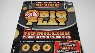 2025-12-18 Ontario Lottery OLG Instant Scratch Ticket #2551 $20 $2K Big Play #001 - ASMR