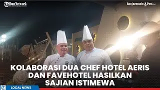 A collaboration between two chefs from Hotel Aeris and Favehotel produces a special dish.