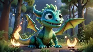 Baby Dragon&rsquo;s Fire Dance | Magical Dragon Song for Kids | Fun Fantasy Adventure Rhyme