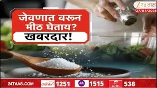 Special Report | Salt | खबरदार! चिमुटभर मीठाची पेरणी, मरणाची वर्दी