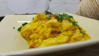 Arroz de frango e açafrão - bimby