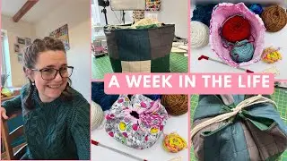 A Not-So-Productive Week in the Life of a Sewist | Small Sewing Moments 🌱
