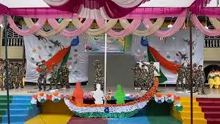 Patriotic Dance Performance 🇮🇳 | Students Rock the Stage on Independence Day 2025 #dance #video