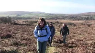 Swansea Ramblers on a Cefn Bryn Circular Walk on The Gower Peninsula