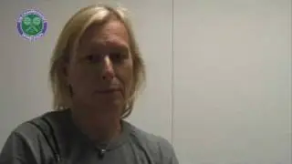 Nine-time Wimbledon champion Martina Navratilova on grunting in tennis