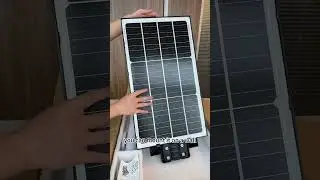 Eco-friendly lighting solution! #solarstreetlight #solarpower #led #fok