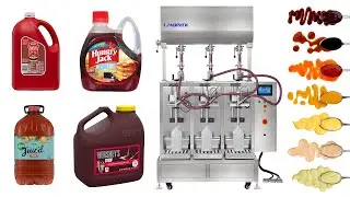 Automatic 1-10kg Spicy Hot Sauce Ketchup Big Vat Weighing Filling Machine