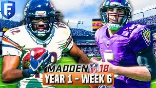 Madden 18 Bears Franchise Year 1 - Week 6 @ Ravens | Ep.7