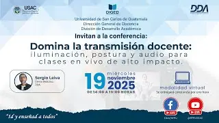 ✨Domina la transmisión docente: iluminación, postura y audio para clases en vivo de alto impacto.