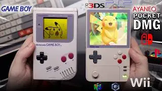AYANEO Pocket DMG! GAME BOY rodando SWITCH e GTA V! Console Portátil Vertical MAIS POTENTE do MUNDO!
