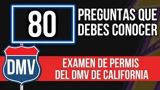 Examen de Permiso del DMV de California 2026 (80 Preguntas que Debes Conocer)