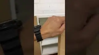 IKEA BESTA cabinet &bull; Adding personality & optimization for home office #ikea #handyman #ikeabesta
