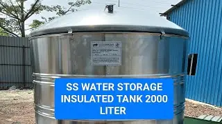 SS 316/304 WATER STORAGE TANK INSULATED ,☎️📞+91 8800195499,8527934503
