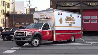 PFD  Engine 29 Rescue 1 Rescue 1A Responding