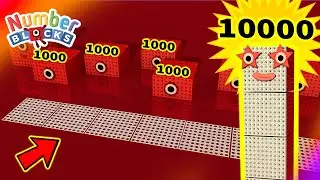 NUMBERBLOCKS PUZZLE Tetris Game 10000 Mathlink ASMR RAIN ONLY Numberblocks 1000