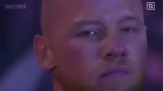 Walkout danny christie bkfc Spain