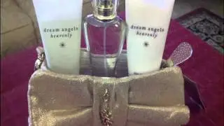 Victoria Secret Heavenly Dream Angels Gift Set with Gold Evening Bag