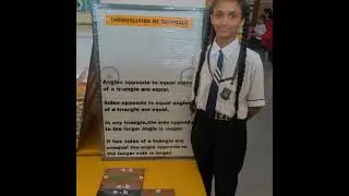 Maths exhibition by students
