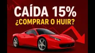 🚨 Ferrari se desploma 15%: &iquest;Oportunidad o se&ntilde;al de alarma?
